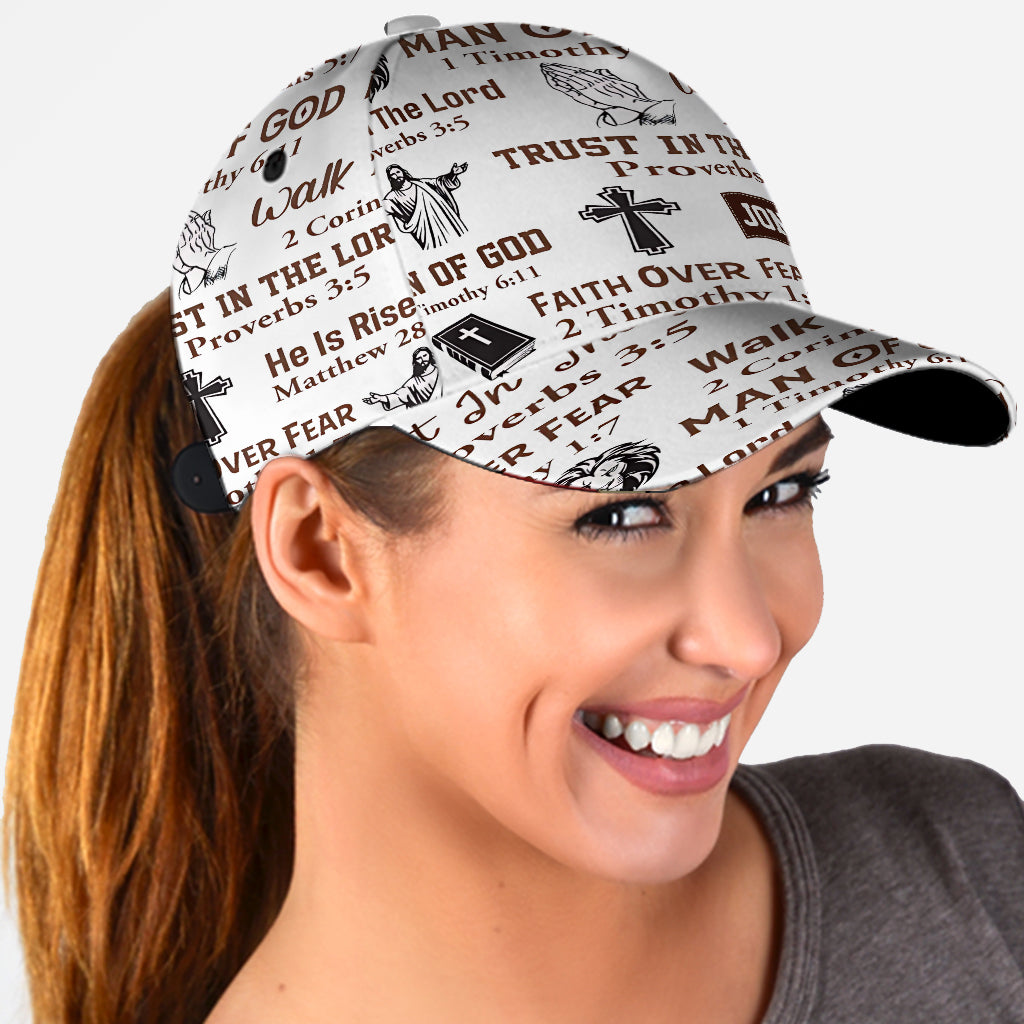 Man Of God - Trust In The Lord - Personalized Christian Classic Cap