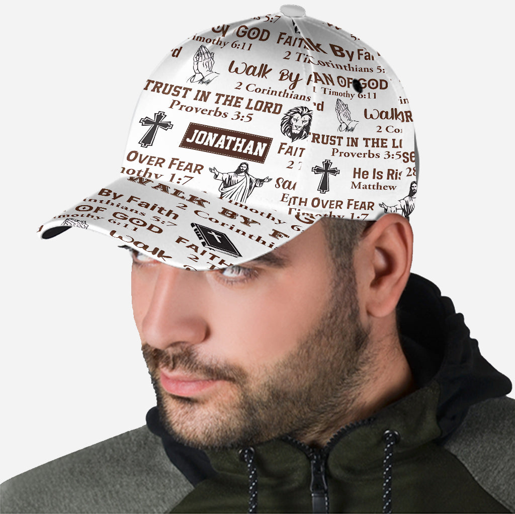 Man Of God - Trust In The Lord - Personalized Christian Classic Cap