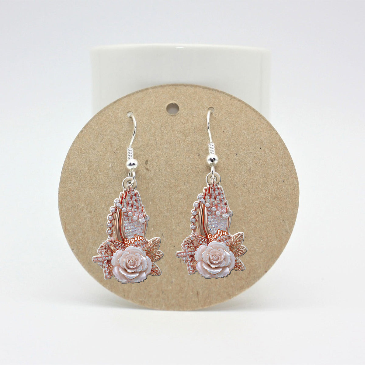 Believe - Personalized Christian Earrings