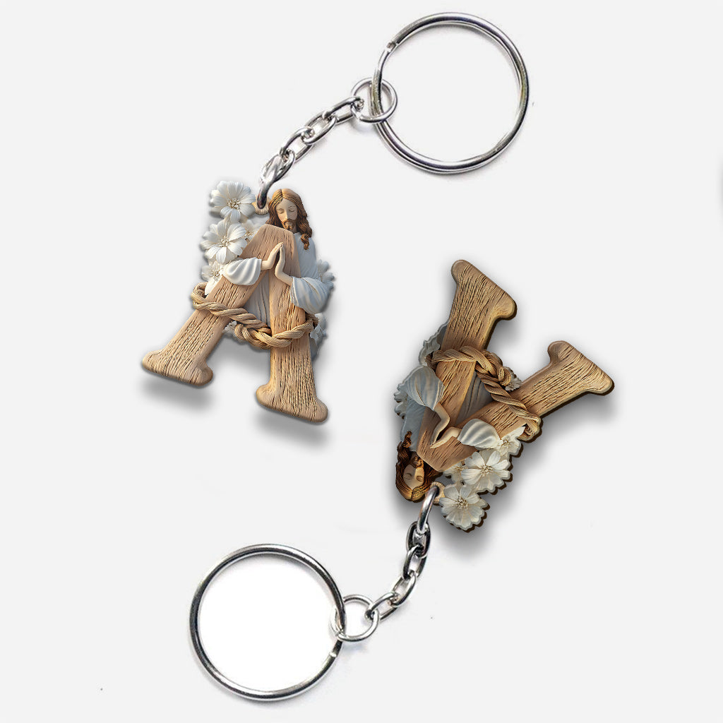 Holy Letter - Personalized Christian Keychain