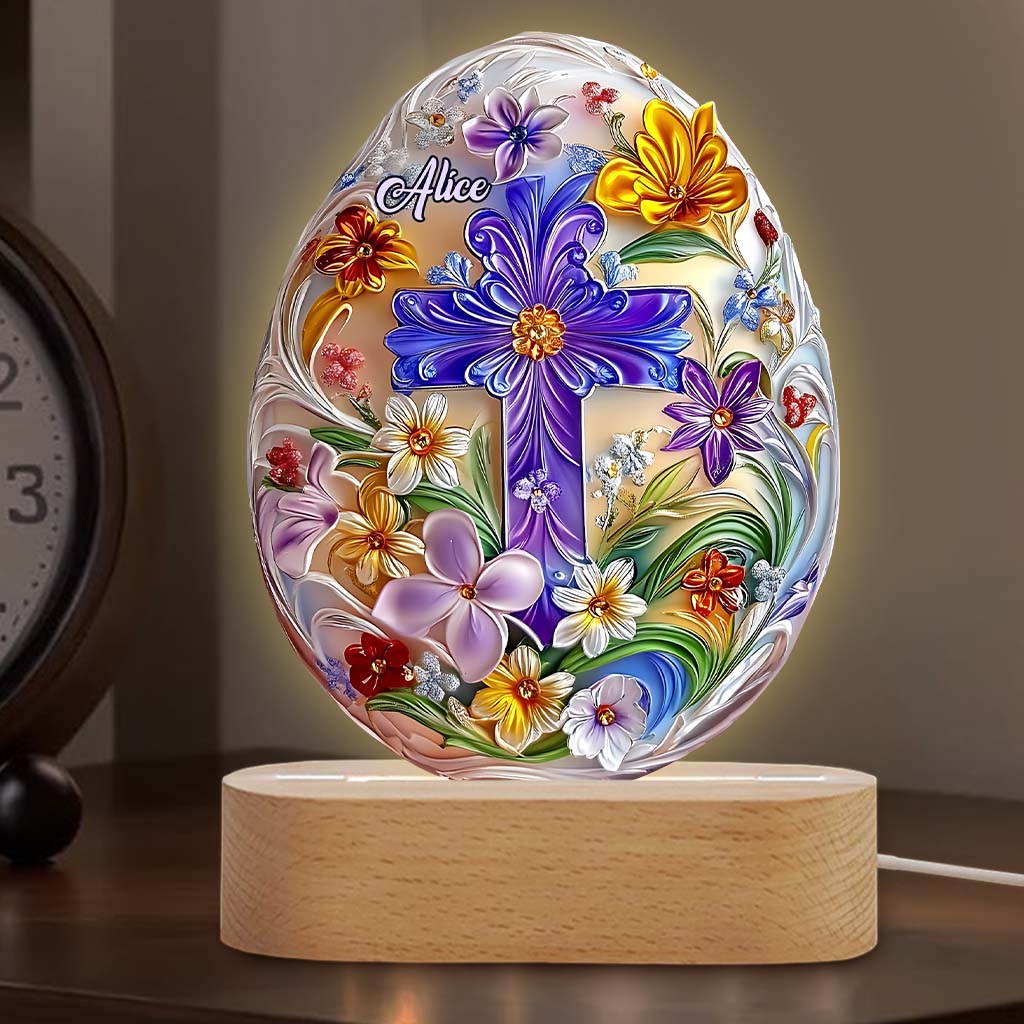 I Believe In You - Personalized Christian Shaped Plaque Light Base