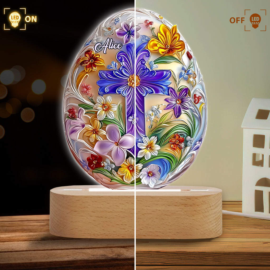 I Believe In You - Personalized Christian Shaped Plaque Light Base