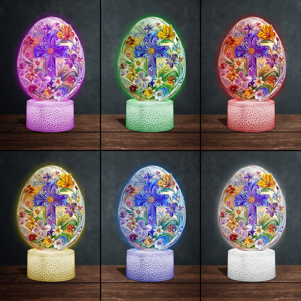 I Believe In You - Personalized Christian Shaped Plaque Light Base