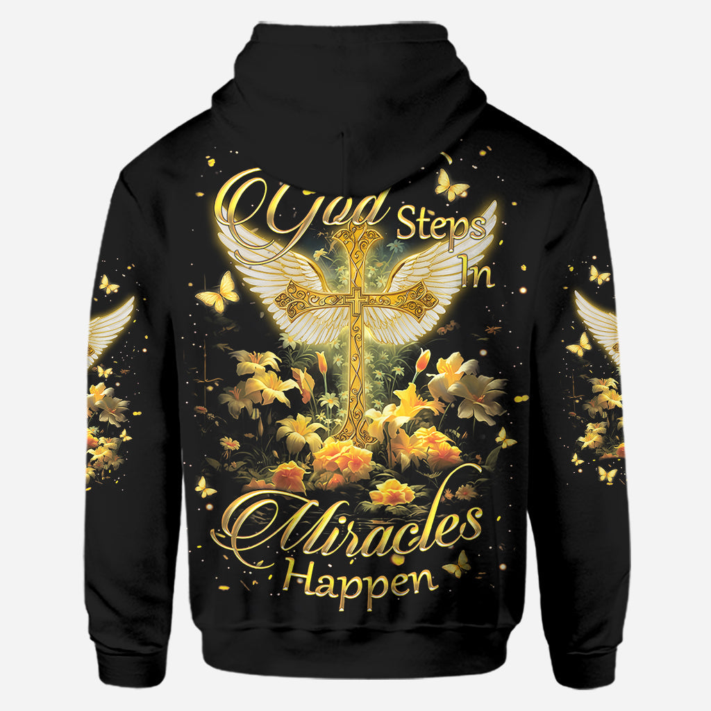 Miracles Happen Personalized Christian Hoodie and Leggings