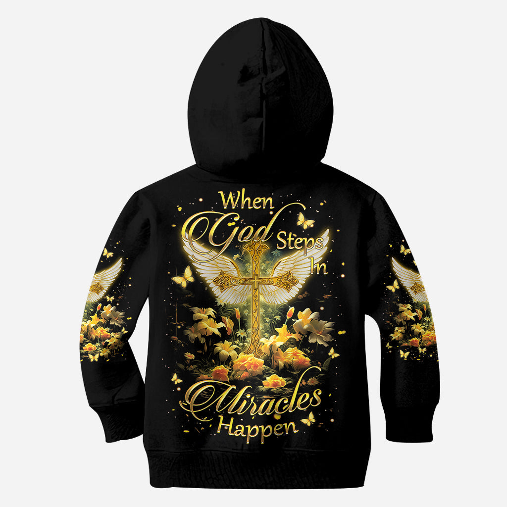 Miracles Happen Personalized Christian Hoodie and Leggings