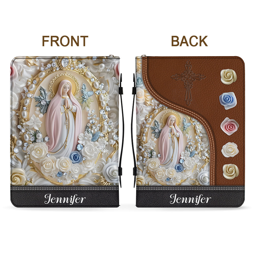 Believer - Personalized Christian Leather Bible Cover Bag