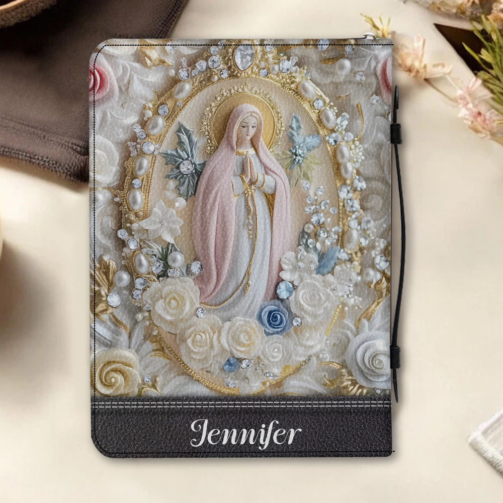 Believer - Personalized Christian Leather Bible Cover Bag