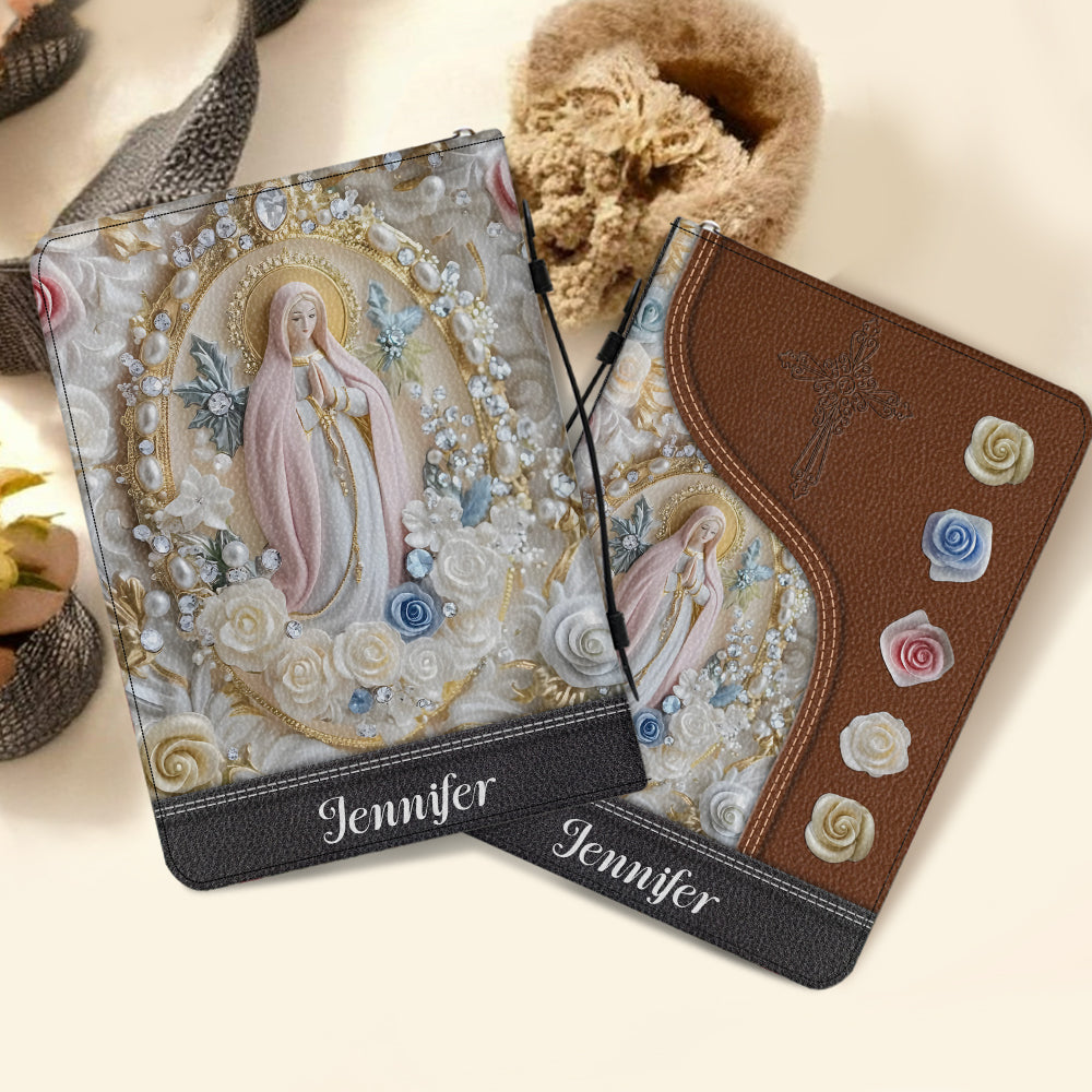 Believer - Personalized Christian Leather Bible Cover Bag