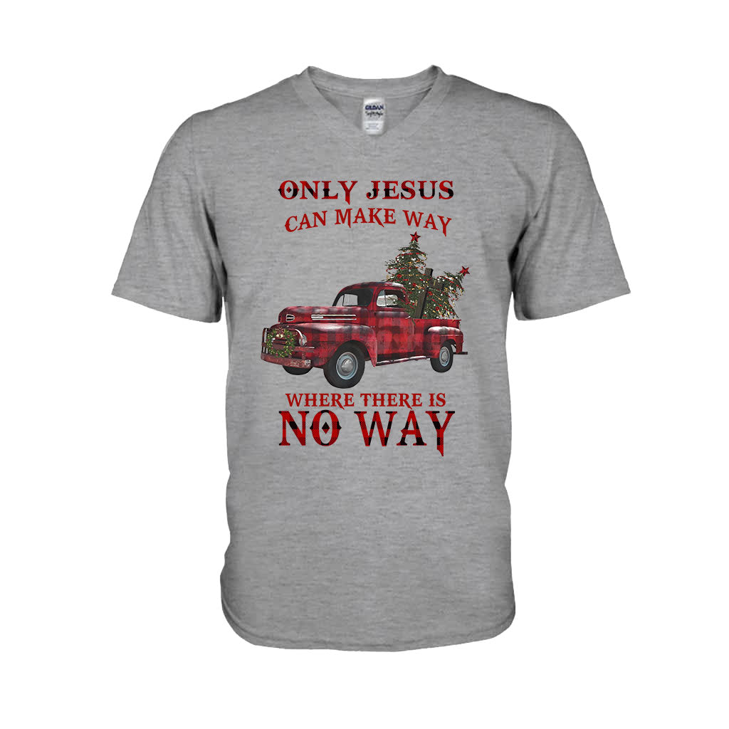 Only Jesus Can Make Way - Christian T-shirt & Hoodie