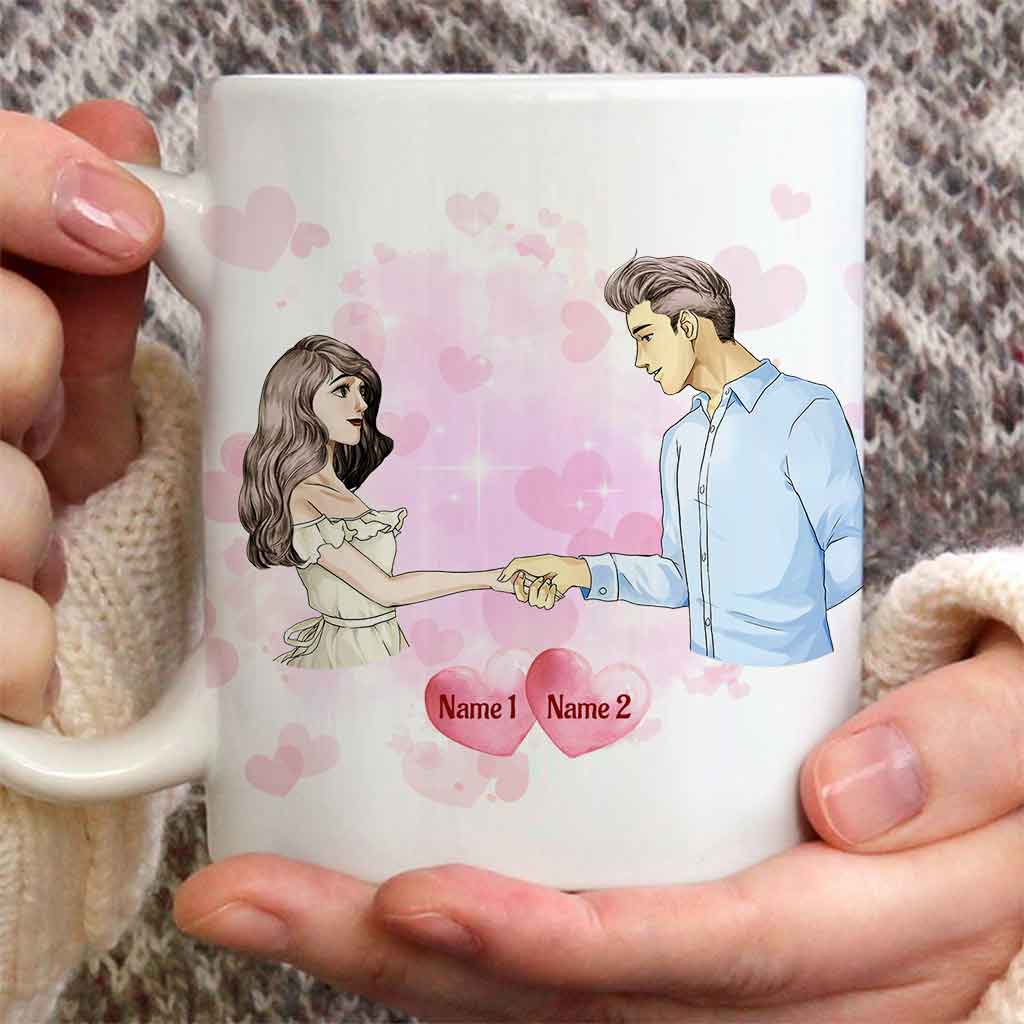 God Knew My Heart Needed You - Personalized Couple Mug