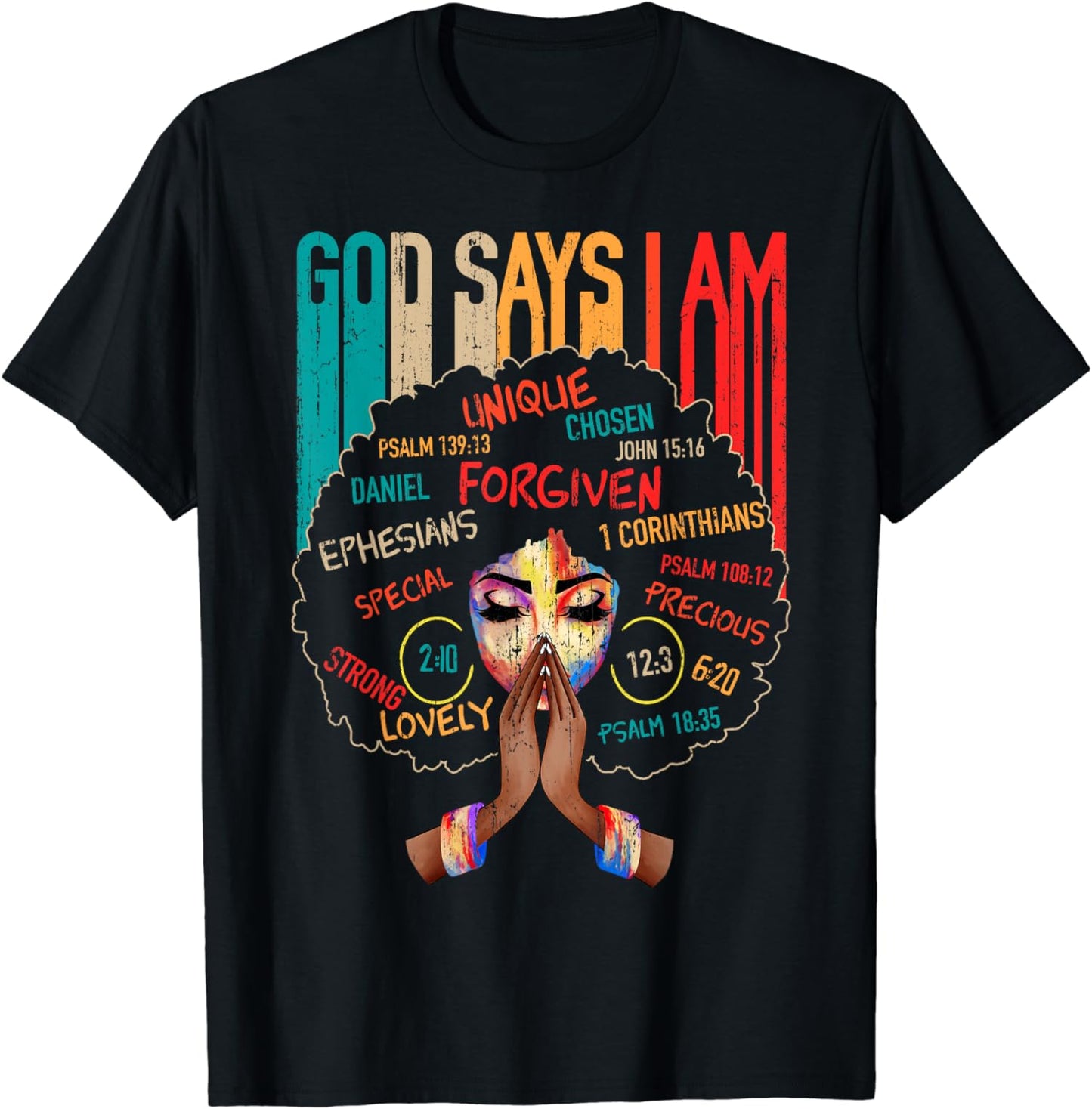 God Say I Am African American T-shirt & Hoodie 0224