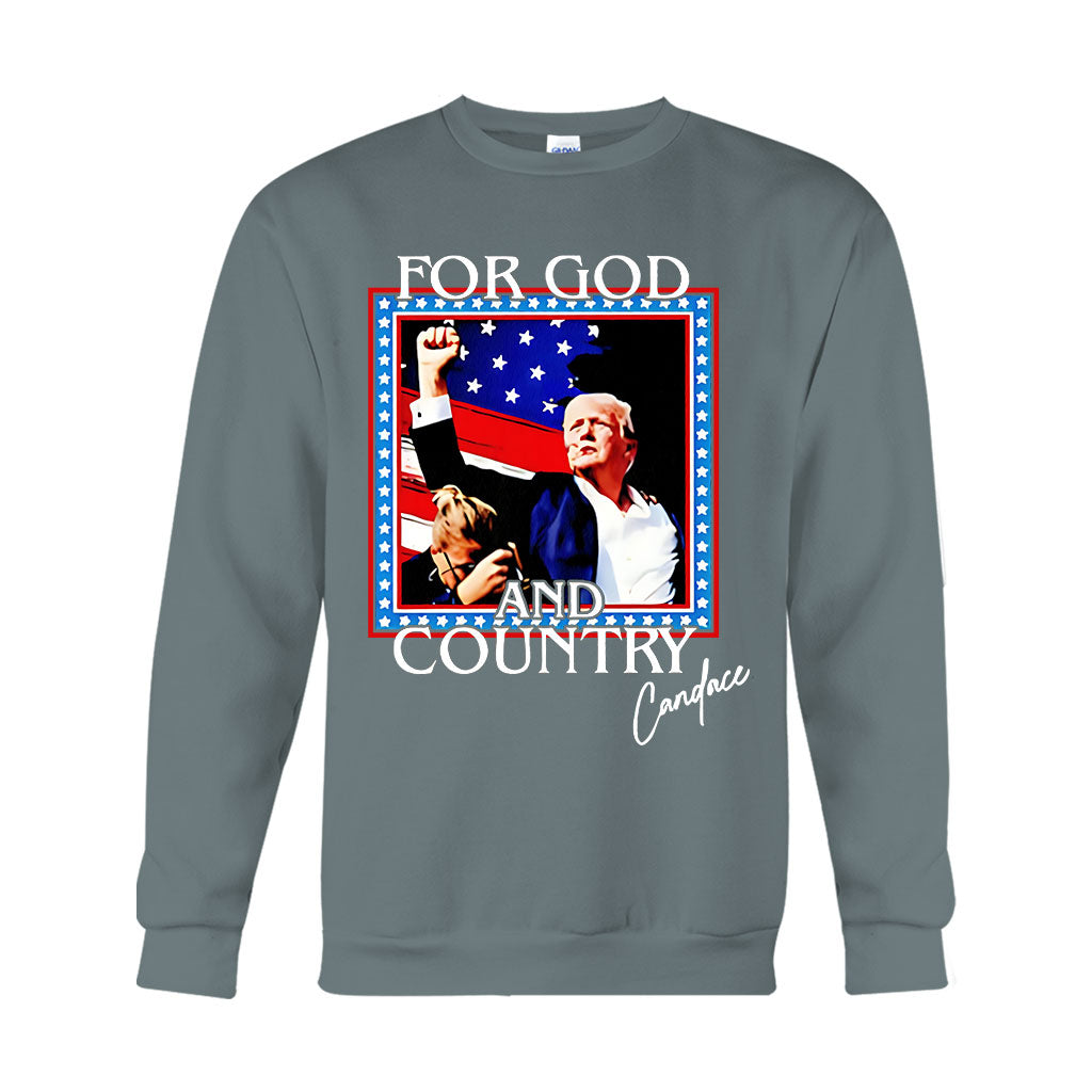 For God And Country Shirt 2024 President Election Shirt