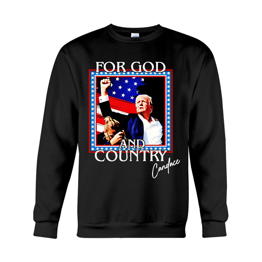 For God And Country Shirt 2024 President Election Shirt