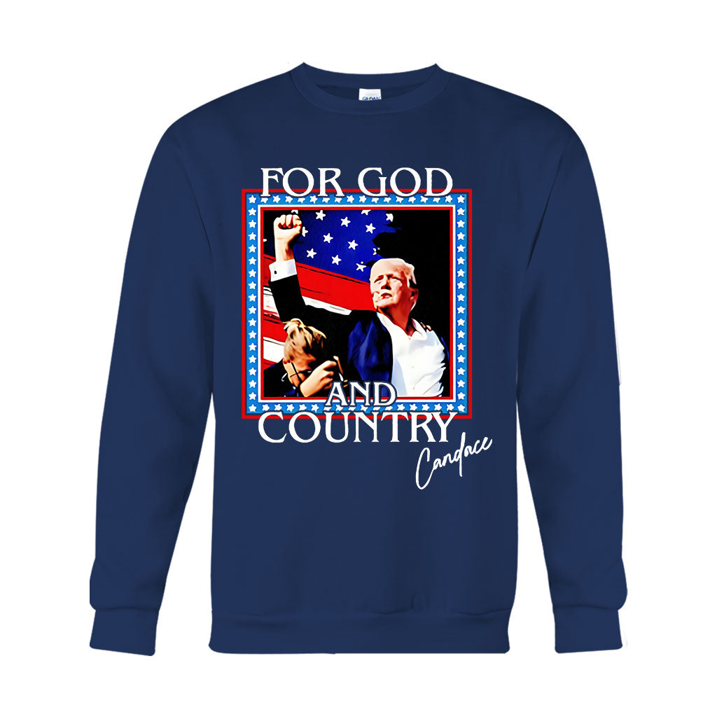 For God And Country Shirt 2024 President Election Shirt
