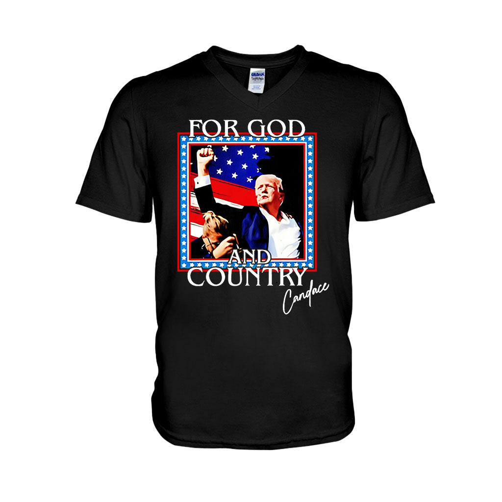 For God And Country Shirt 2024 President Election Shirt