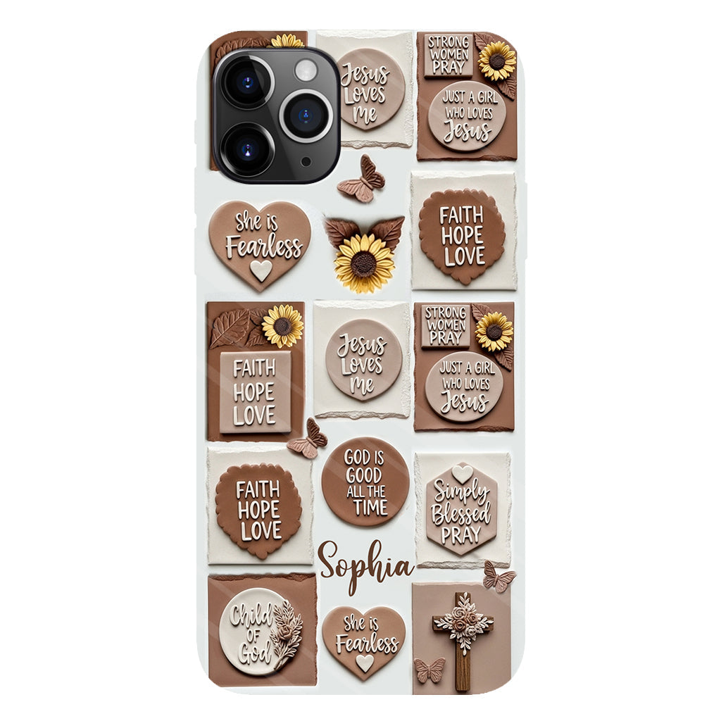 Child of God - Personalized Christian Full Print Phone Case