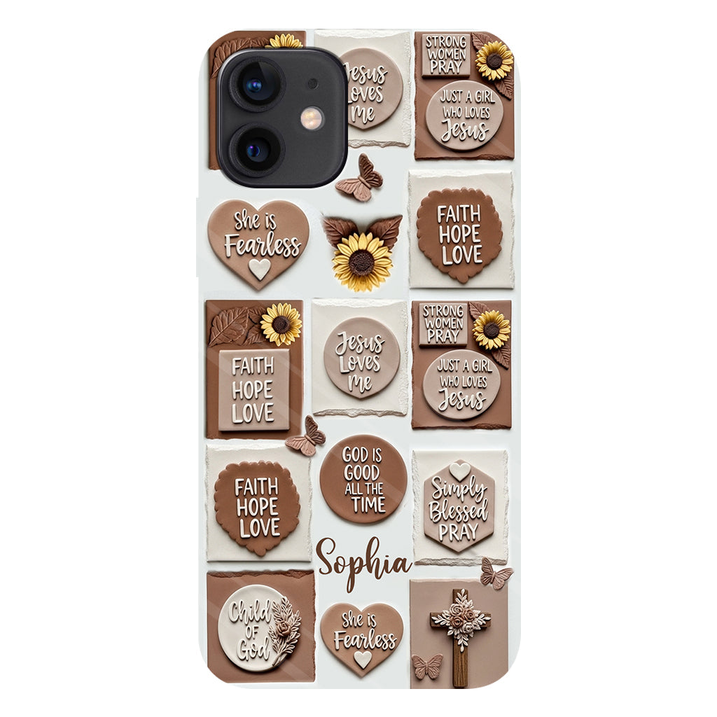 Child of God - Personalized Christian Full Print Phone Case