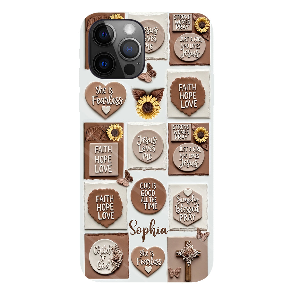 Child of God - Personalized Christian Full Print Phone Case