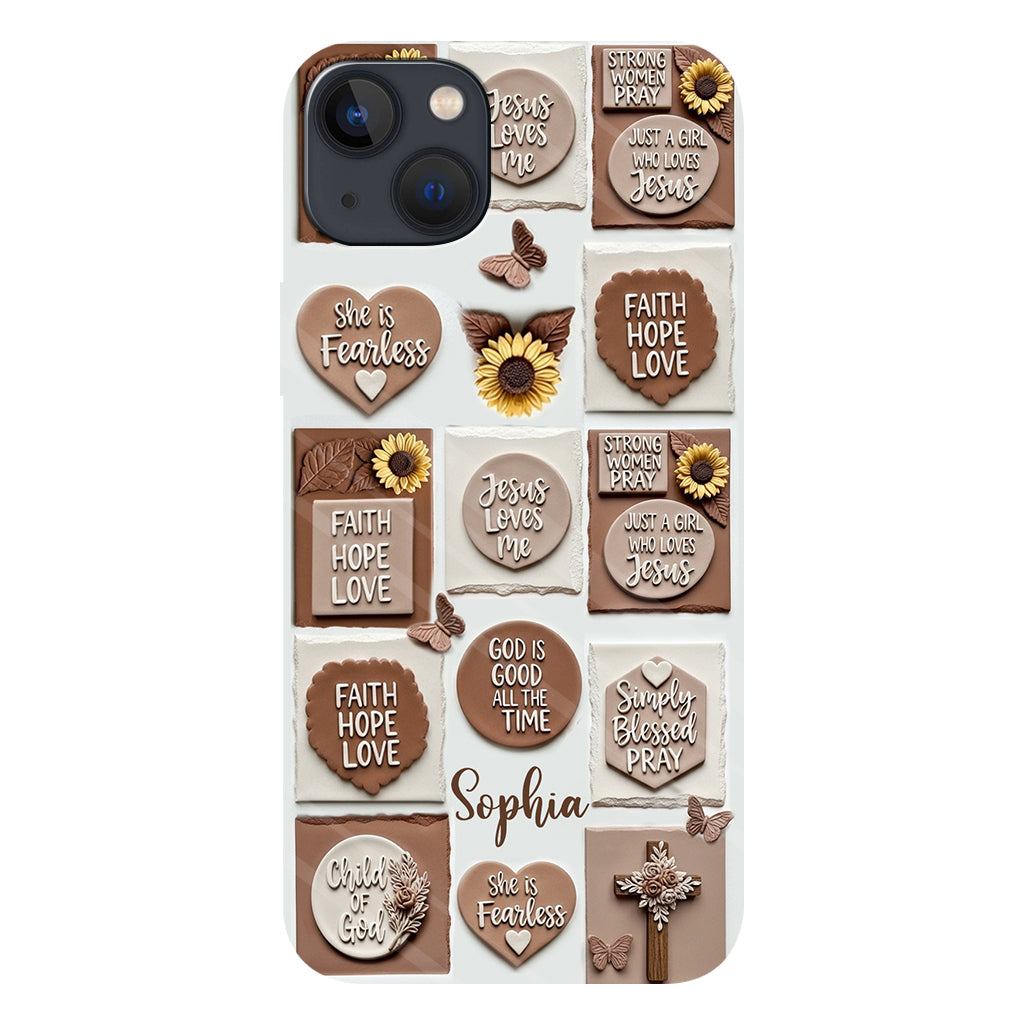 Child of God - Personalized Christian Full Print Phone Case
