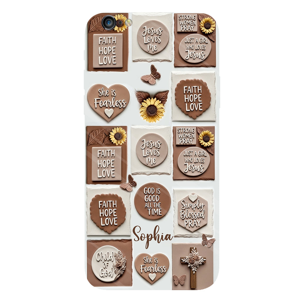 Child of God - Personalized Christian Full Print Phone Case