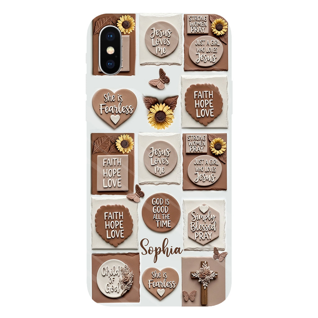 Child of God - Personalized Christian Full Print Phone Case