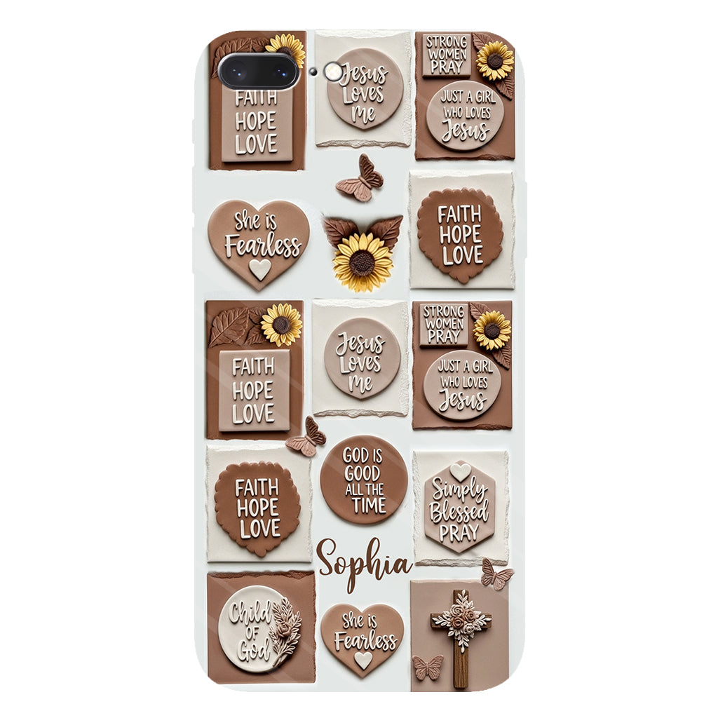 Child of God - Personalized Christian Full Print Phone Case