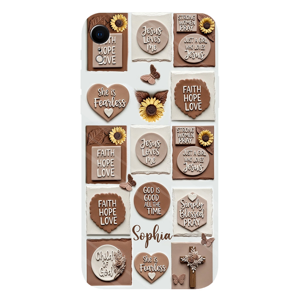 Child of God - Personalized Christian Full Print Phone Case