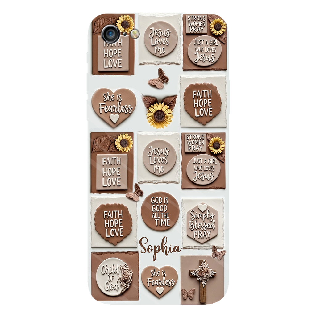 Child of God - Personalized Christian Full Print Phone Case
