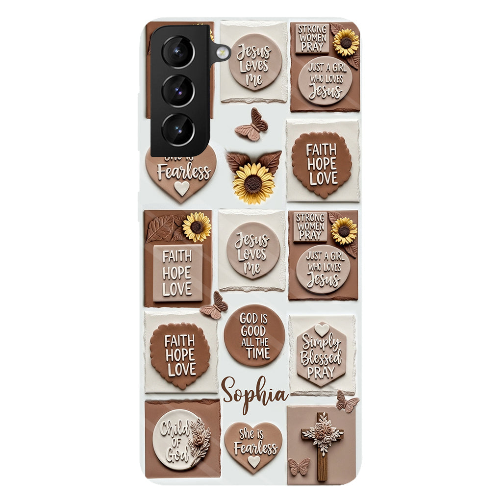 Child of God - Personalized Christian Full Print Phone Case
