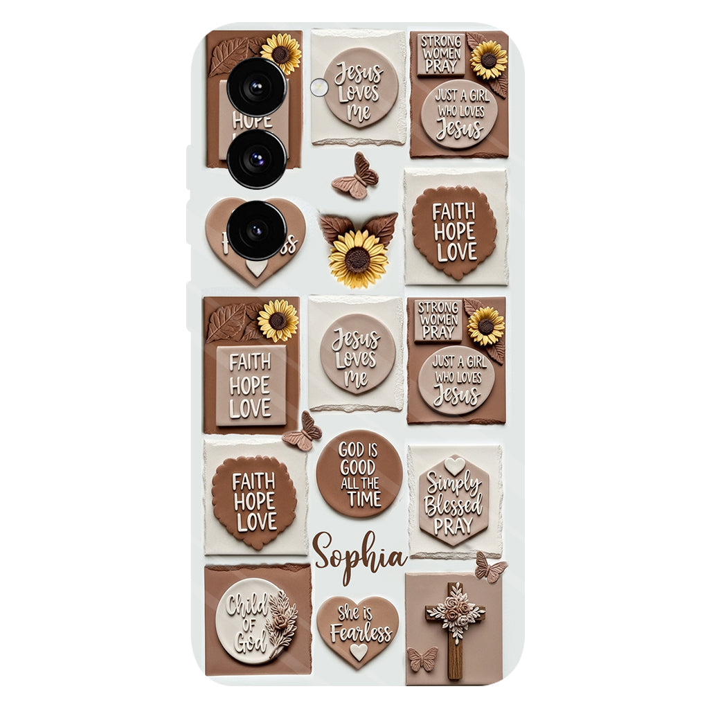 Child of God - Personalized Christian Full Print Phone Case