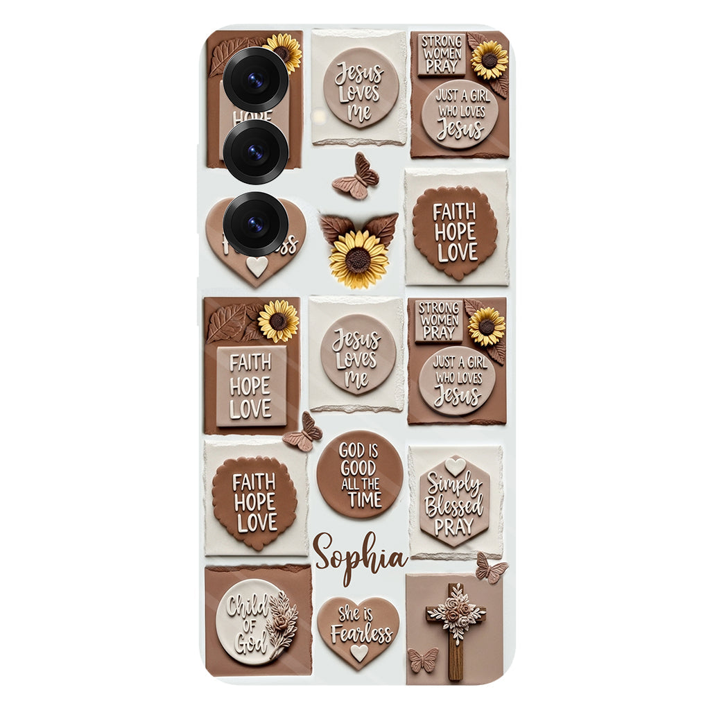 Child of God - Personalized Christian Full Print Phone Case