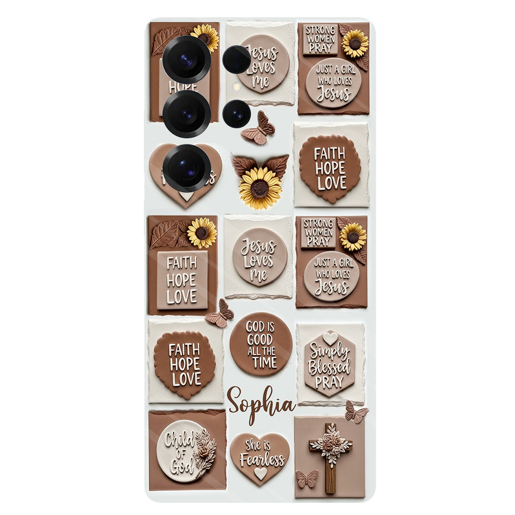 Child of God - Personalized Christian Full Print Phone Case