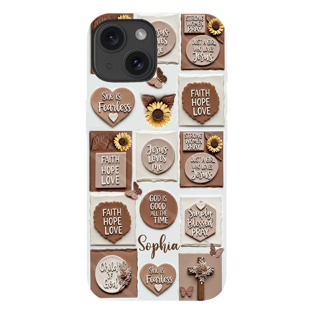 Child of God - Personalized Christian Full Print Phone Case