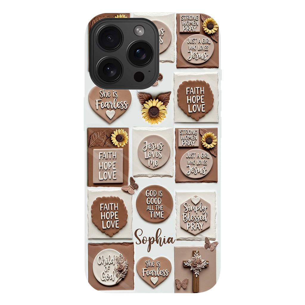 Child of God - Personalized Christian Full Print Phone Case