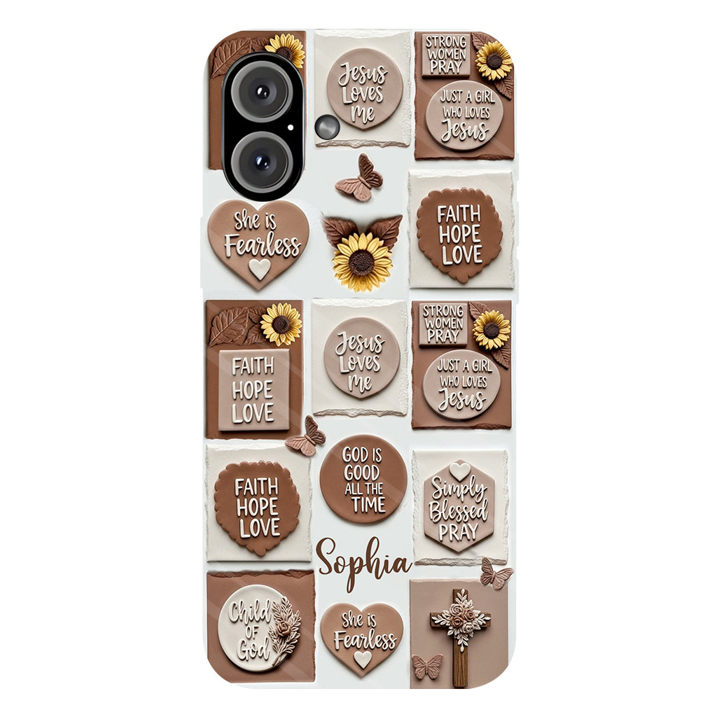 Child of God - Personalized Christian Full Print Phone Case