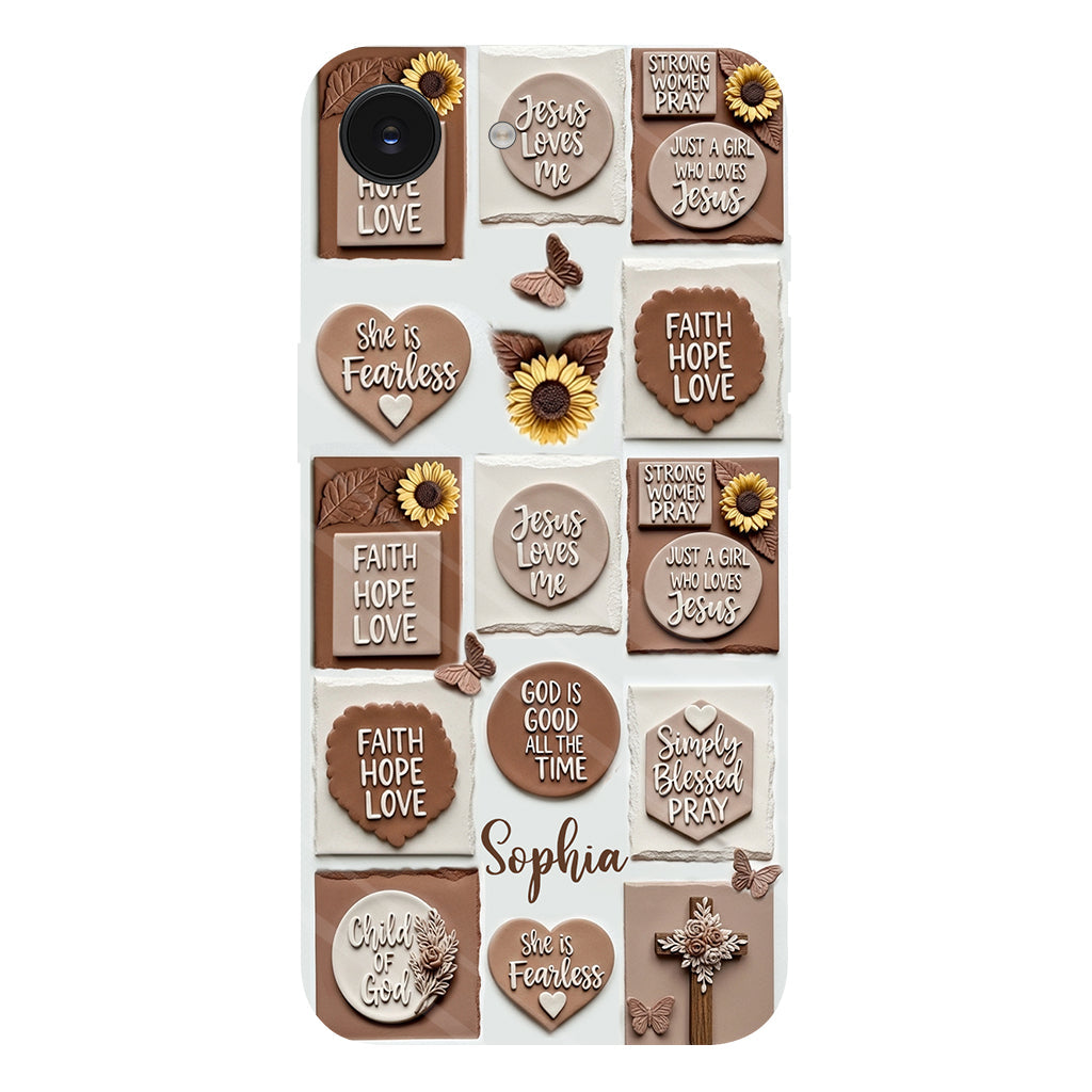 Child of God - Personalized Christian Full Print Phone Case