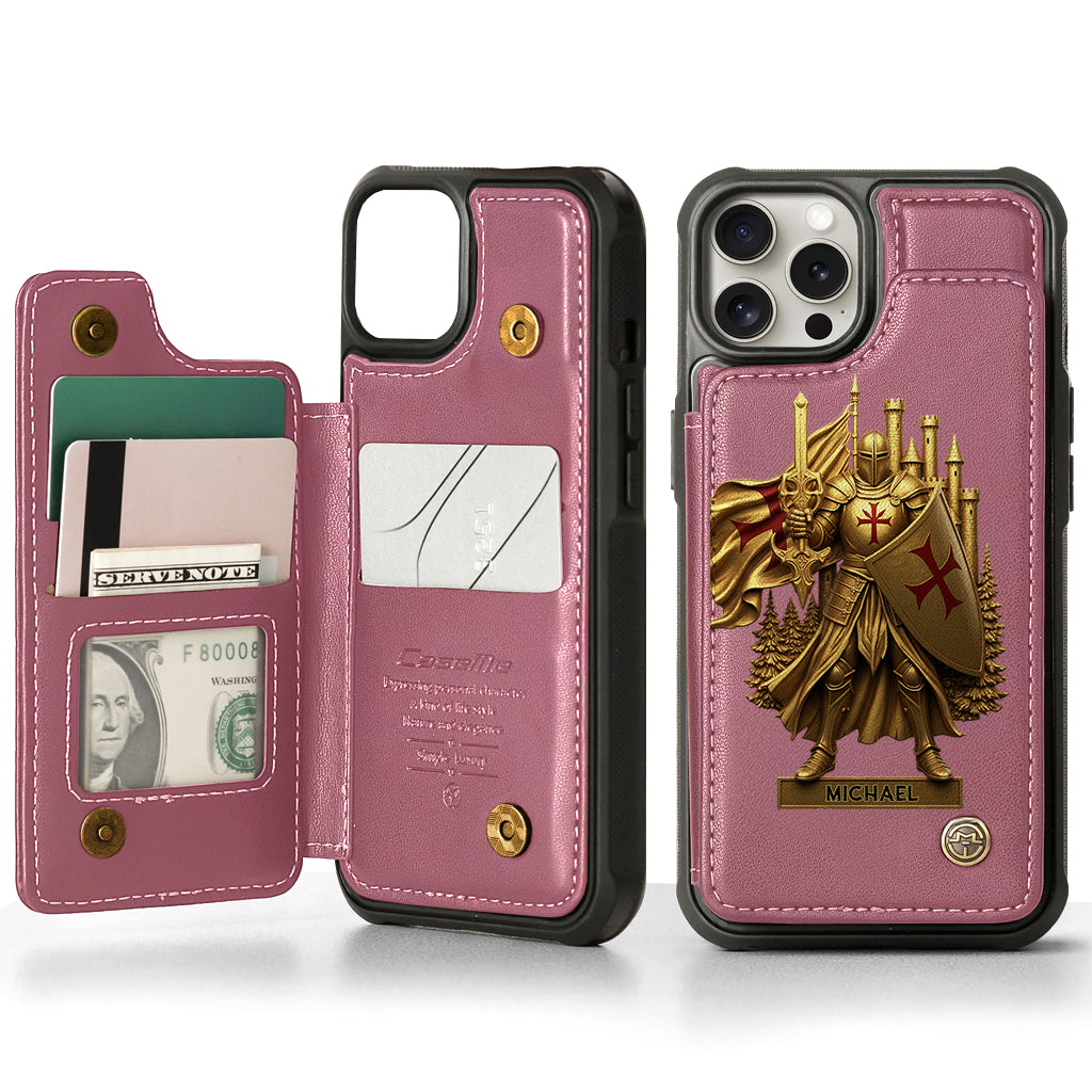 Non nobis Domine, non nobis, sed nomini tuo da gloriam - Personalized Christian Wallet Phone Case