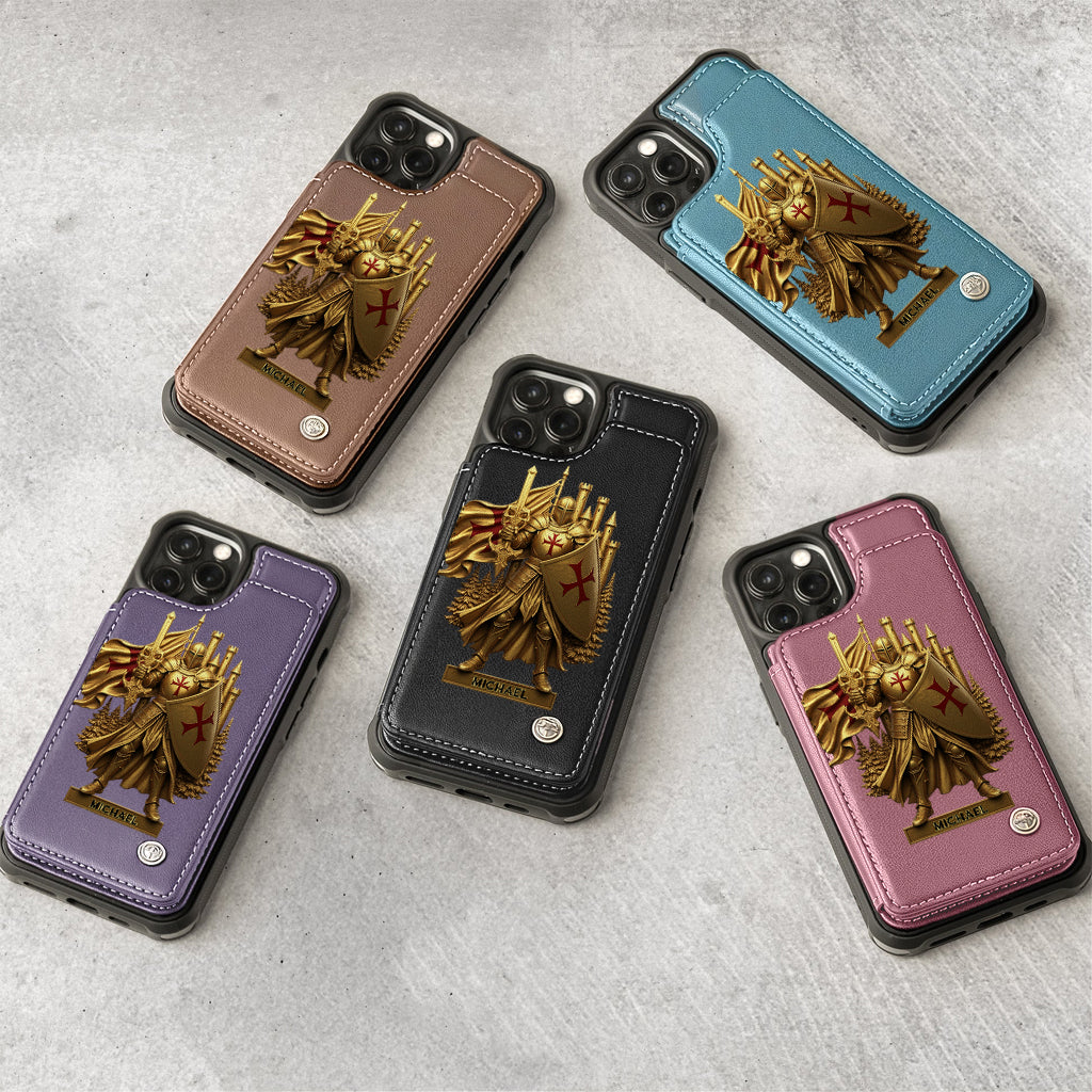 Non nobis Domine, non nobis, sed nomini tuo da gloriam - Personalized Christian Wallet Phone Case