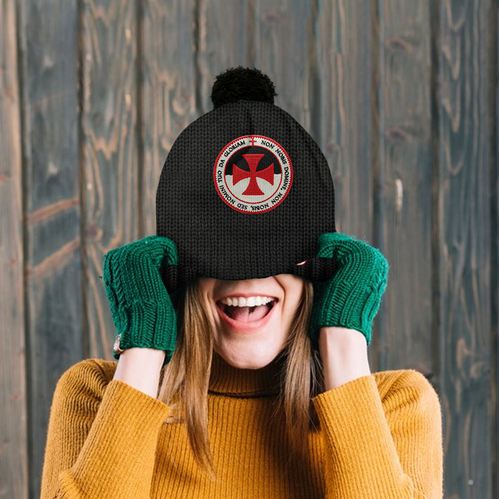 The True Origin of the Red Cross - Personalized Christian Beanie Hat