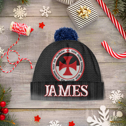 The True Origin of the Red Cross - Personalized Christian Beanie Hat
