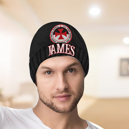 The True Origin of the Red Cross - Personalized Christian Beanie Hat