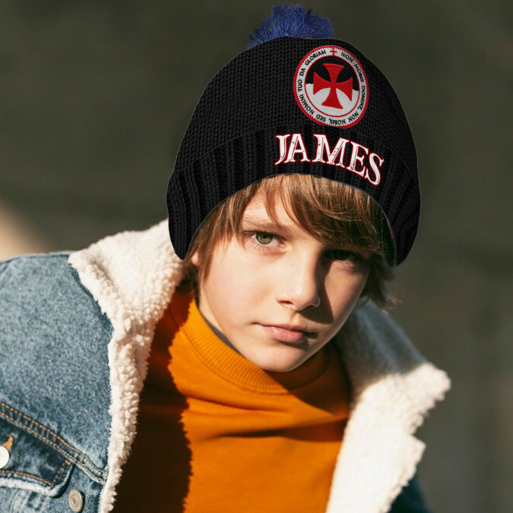 The True Origin of the Red Cross - Personalized Christian Beanie Hat