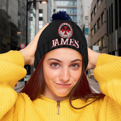 The True Origin of the Red Cross - Personalized Christian Beanie Hat