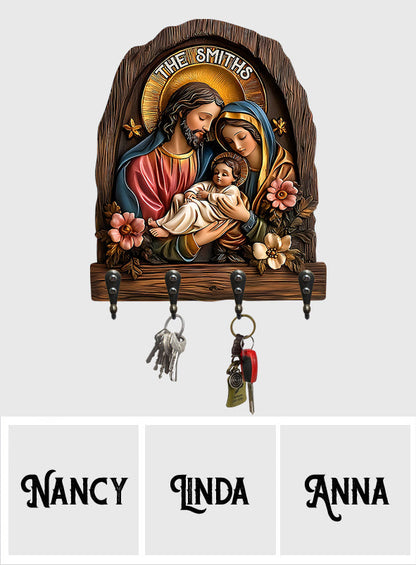 Believe - Personalized Christian Custom Shaped Key Rack