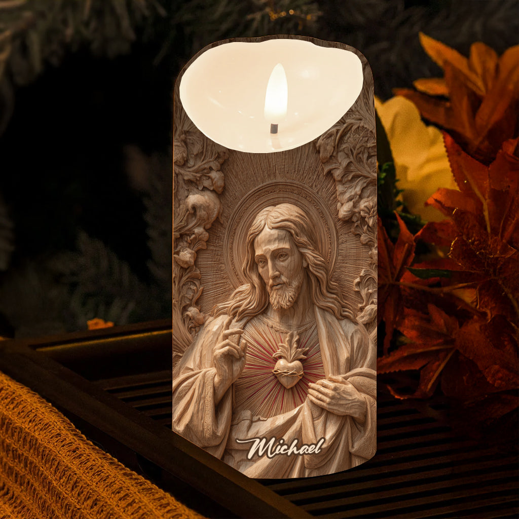 I'm A Child Of God - Personalized Christian Flameless Candle