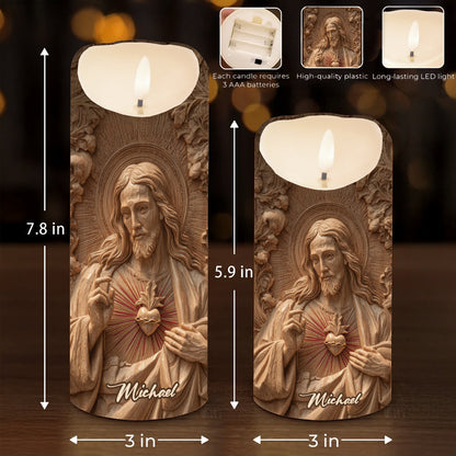 I'm A Child Of God - Personalized Christian Flameless Candle