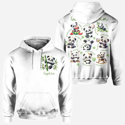 God Says I Am - Personalized Panda Lover All Over Shirt