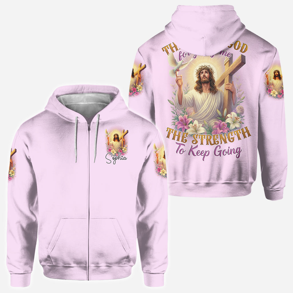 Thank You God - Personalized Christian All Over Shirt