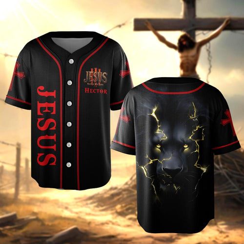 Love Jesus - Personalized Christian Baseball Jersey