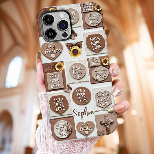 Child of God - Personalized Christian Full Print Phone Case